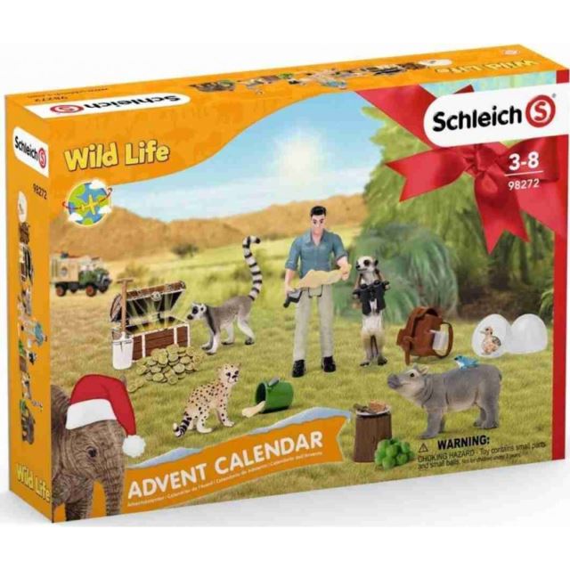 Schleich 98272 Adventní kalendář Africká zvířata  2021