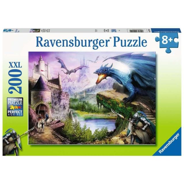 Ravensburger 12911 Puzzle Boj s drakem 200 XXL dílků
