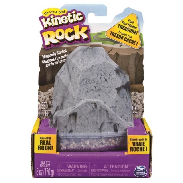 Kinetic Sand Kinetický piesok Rock 170g sivý
