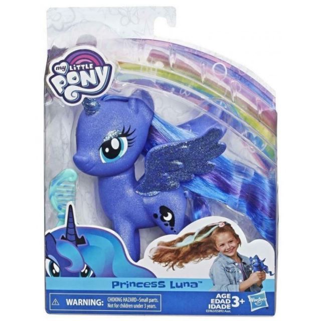 MLP My Little Pony Zářící princezna Luna, Hasbro E5963/E5892