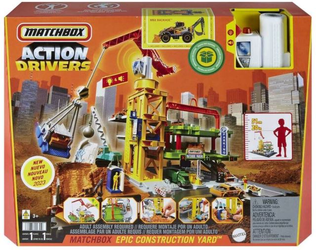 Mattel Matchbox® Action Drivers stavenisko so zvukmi HPD63