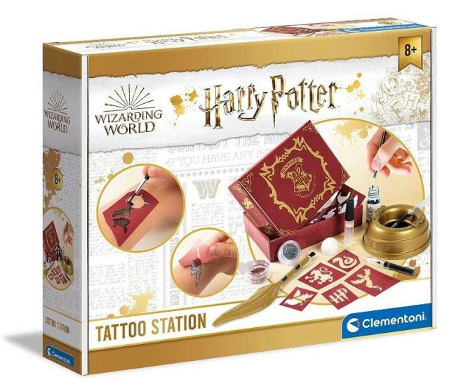 Clementoni Magická tetovacia sada Harry Potter