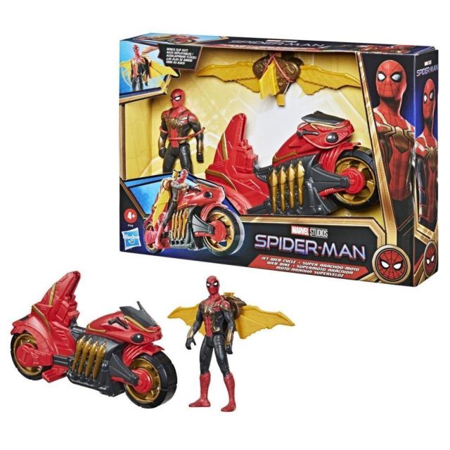 Marvel SpiderMan 15 cm na motorce