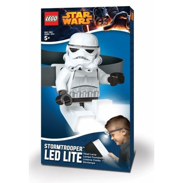 Lego LED čelovka Star Wars Stormtrooper 7 cm