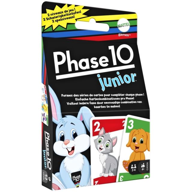 Mattel Phase 10 Junior Kartová hra