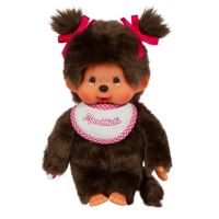 Monchhichi Exclusive Mončičák Holčička s bryndáčkem