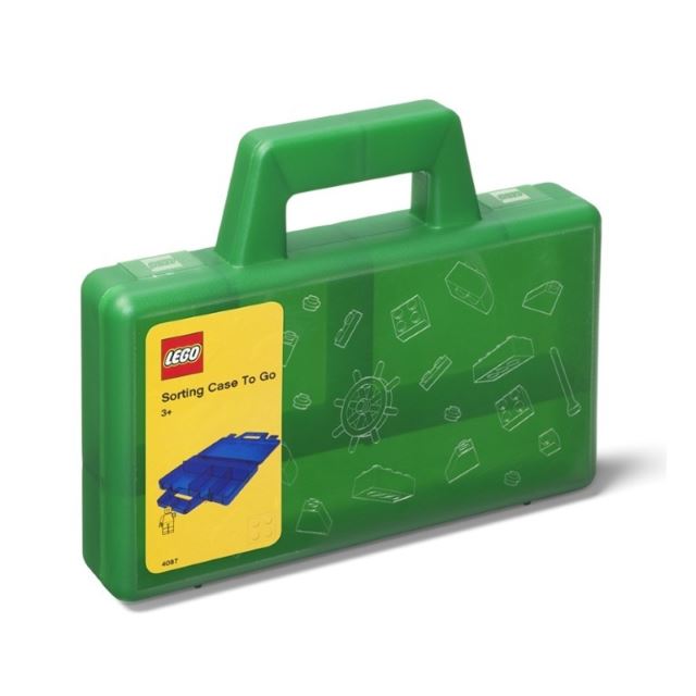 LEGO Úložný box TO-GO zelený