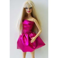 LOVEDOLLS Růžová latexová sukně