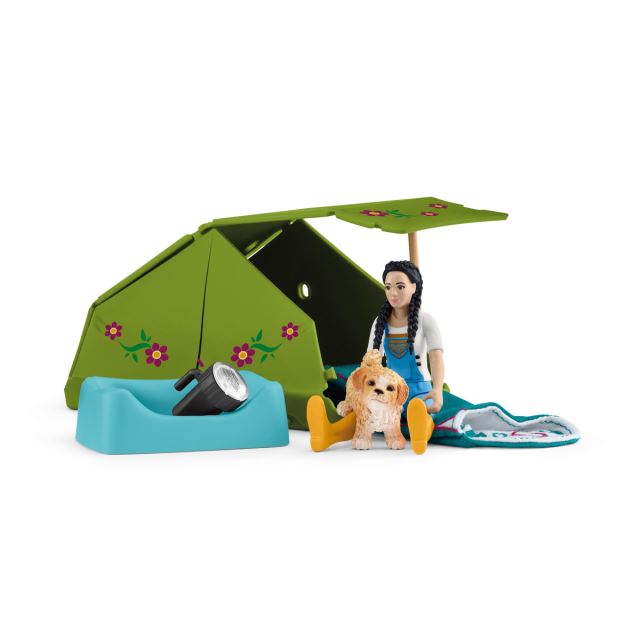 Schleich 42745 Kempovanie s Kim, hracia sada