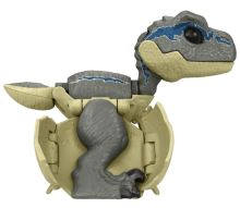 Mattel Jurský svet Dinosaurie transformujúce sa vajíčko VELOCIRAPTOR BLUE, HLP01 (2)