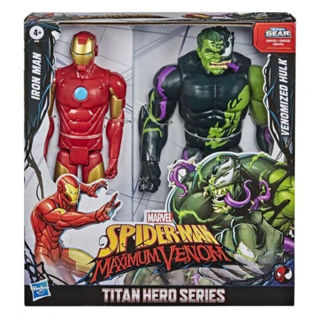 Hasbro Spiderman Titan Hero Iron man a Venom Hulk 30cm, E8685