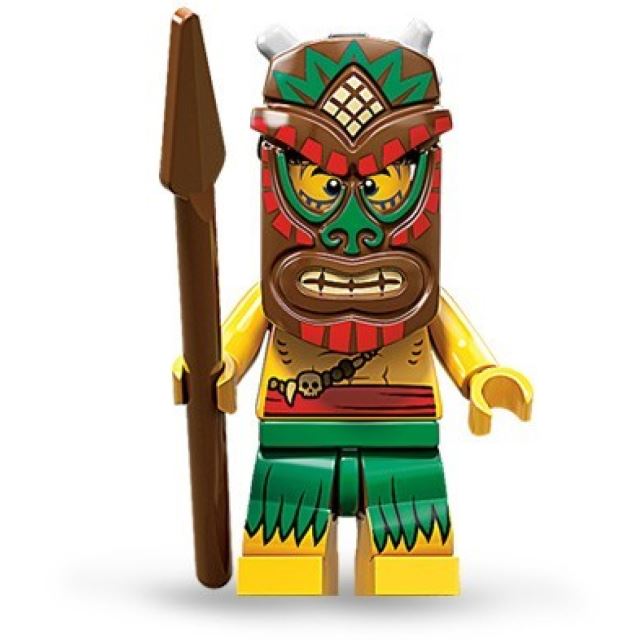 LEGO 71002 Minifigurka Papuánec