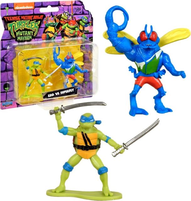Figúrky Korytnačky Ninja LEO & SUPERFLY