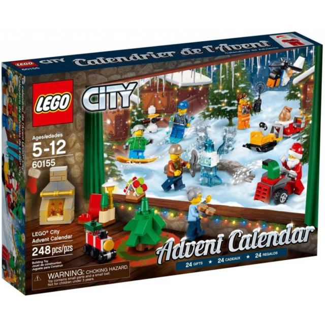 LEGO CITY 60155 Adventní kalendář