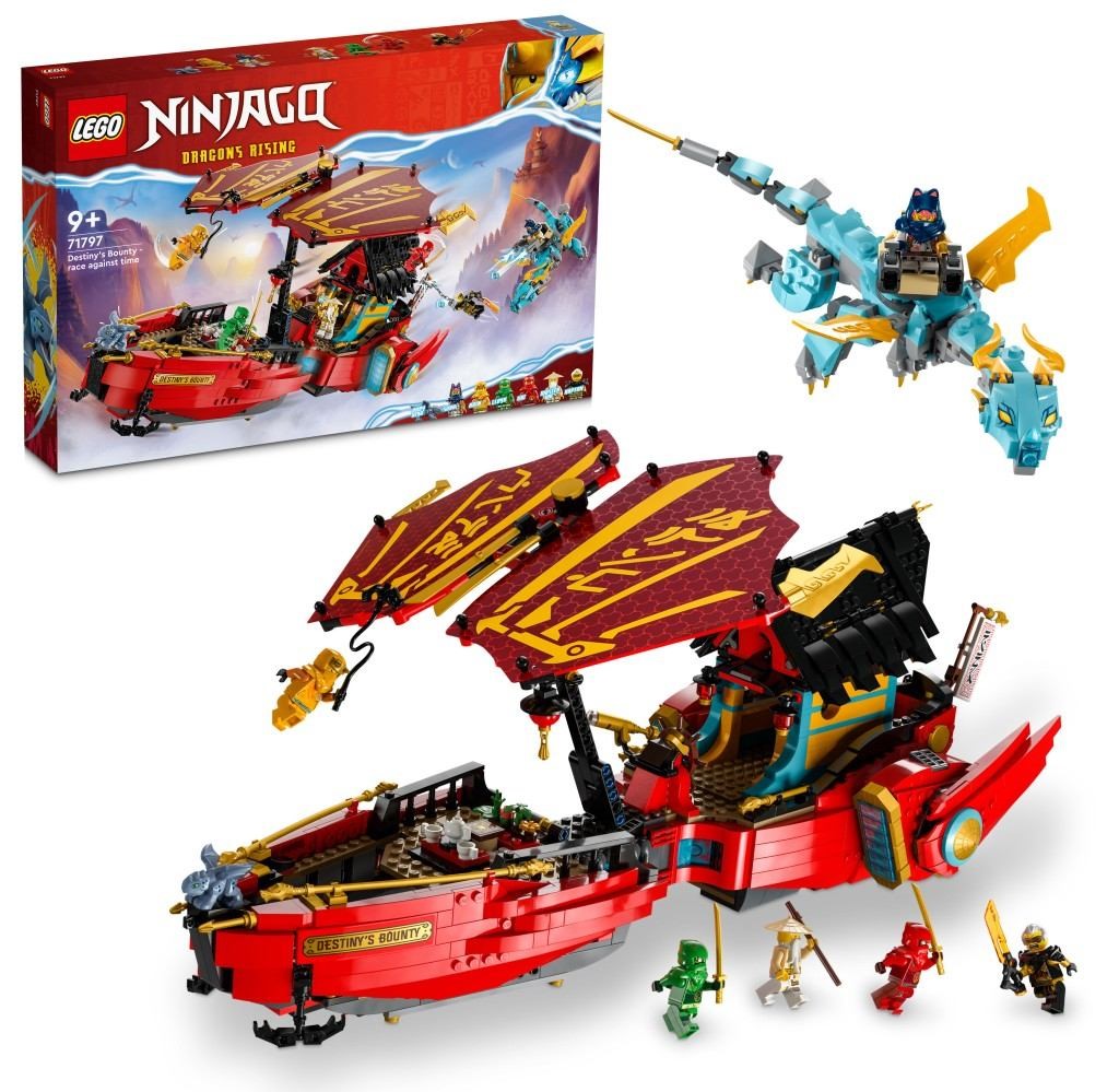 LEGO® NINJAGO® 71797 Odměna osudu – závod s časem