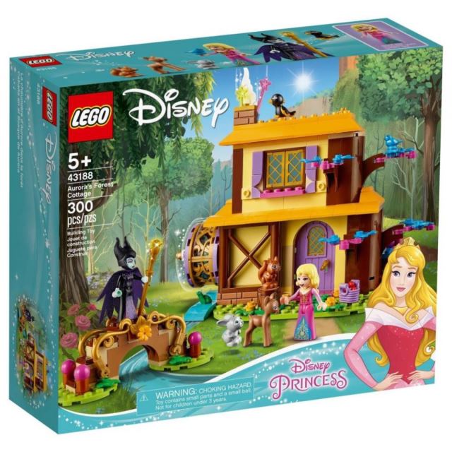 LEGO® Disney 43188 Šípková Růženka a lesní chaloupka