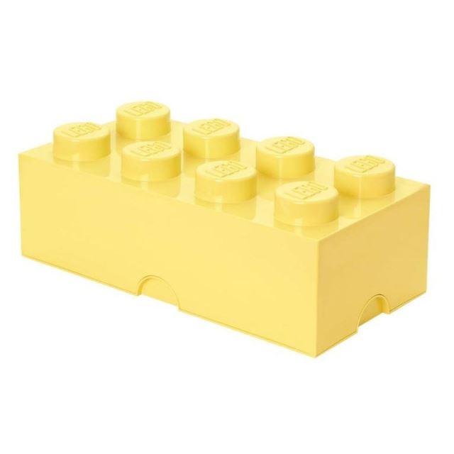 LEGO® Úložný box 250x502x181 světle žlutý