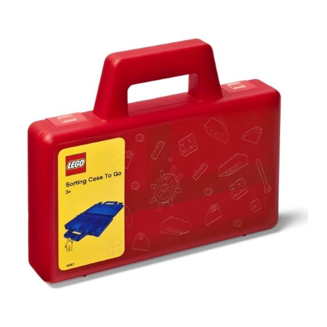 LEGO® Úložný box TO-GO červený