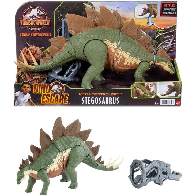 Jurský svet Obrovský dinosaurus STEGOSAURUS, Mattel GWD62
