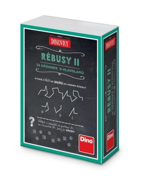 Dino RÉBUSY II Cestovná hra