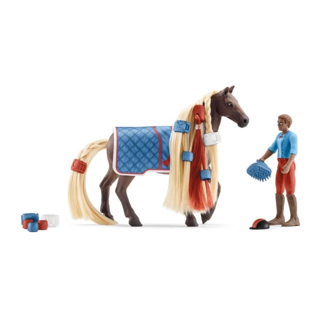 Schleich 42586 Horse Club Štartovacia sada Leo a Rocky