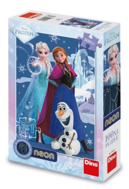 Dino Puzzle FROZEN: Kúzelné sestry 100XL dielikov