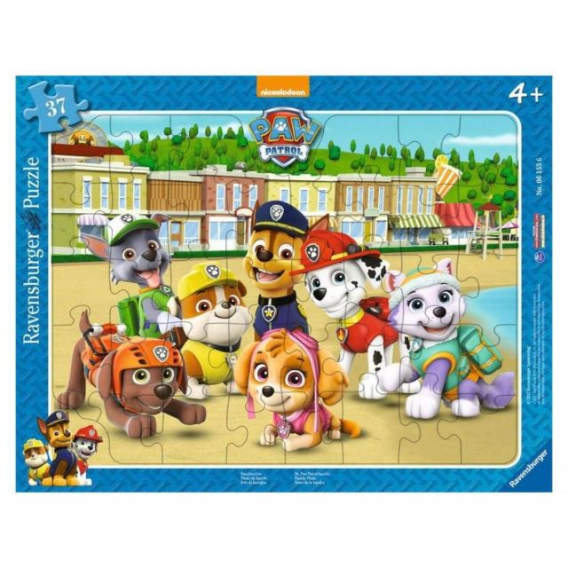 Ravensburger 06155 Puzzle Tlapková Patrola: Rodinné foto 37 dílků