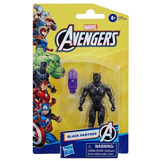 HASBRO Avengers Black Panther figúrka 10cm s príslušenstvom