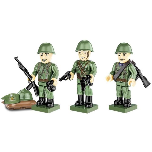 COBI 2052 Great War Figurky vojáků s doplňky Polská pěchota 1939