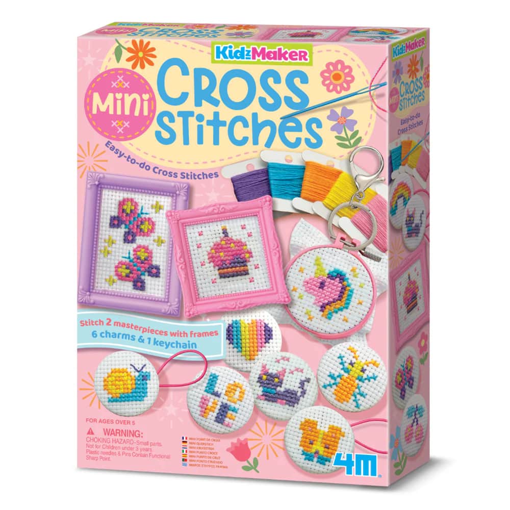 4m mini křížkové vyšívání