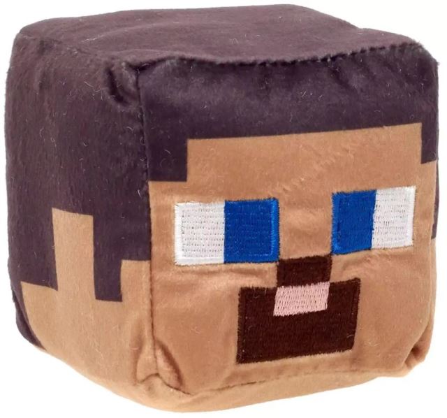 Mattel MINECRAFT Plyšové bloky 8 cm STEVE