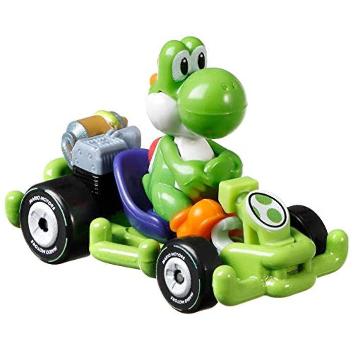 Hot wheels mariokart yoshi, mattel grn19