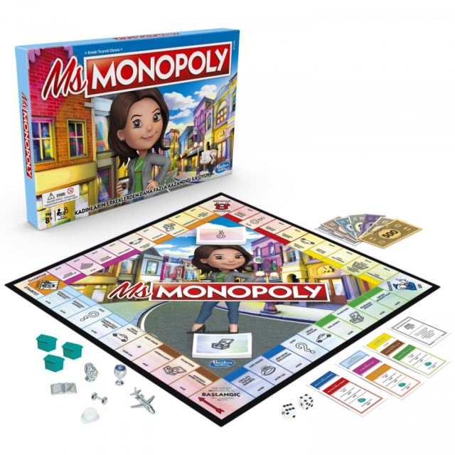 Monopoly Ženská edícia, Hasbro E8424
