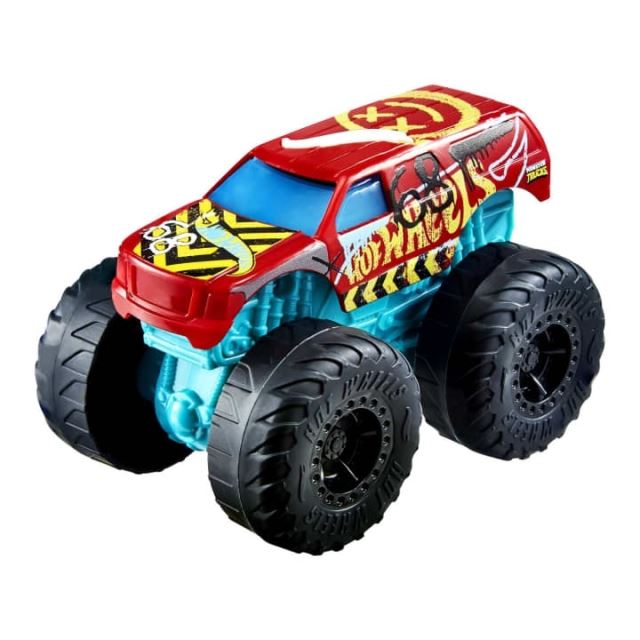 Hot Wheels® Monster Trucks Svítící a rámusící vrak DEMO DERBY, Mattel HDX66