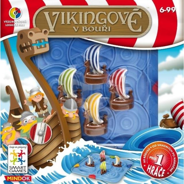Vikingové v bouři, víceúrovňová logická hra SMART