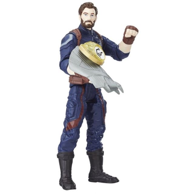 Avengers akční figurka Captain America s doplňky 15cm, Hasbro E1407