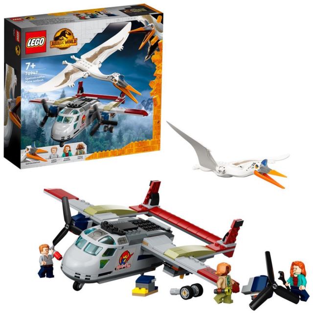 LEGO Jurassic World 76947 Quetzalcoatlus – prepadnutie lietadla