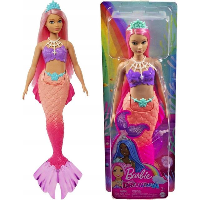 Barbie Dreamtopia Morská víla so zelenou korunkou