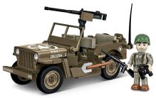 COBI 3133 Americký ozbrojený terénny automobil Jeep Willys MB (1)