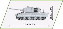 Cobi 2572 Nemecký tank Panzerkampfwagen E-100 (7)