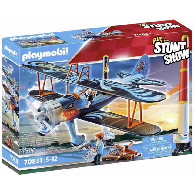 Playmobil® Stuntshow 70831 Dvojplošník Fénix