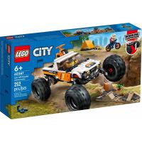 LEGO® CITY 60387 Dobrodružstvá s terénnym autom 4 x 4 (8)