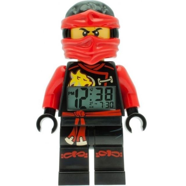 LEGO Ninjago Sky Pirates hodiny s budíkem Kai (poškozený oabl)