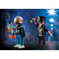 Playmobil 70822 Duopack Policista a sprejer (1)