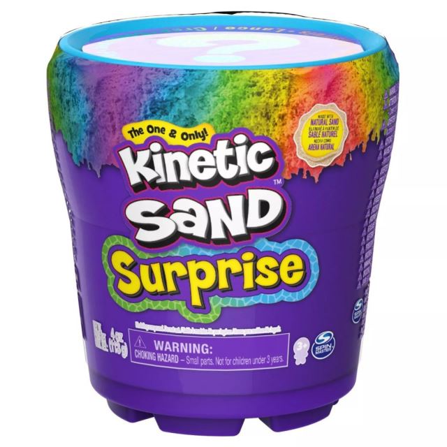 Spin Master Kinetic sand tekutý piesok s hračkou 113g