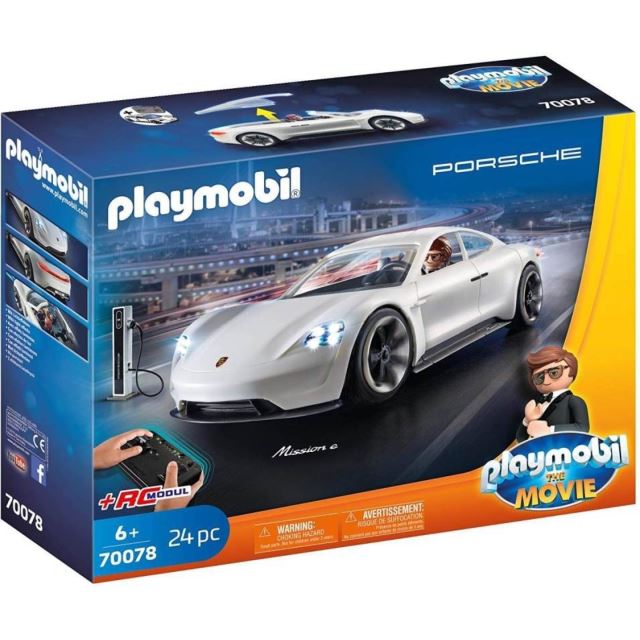 Playmobil 70078 THE MOVIE Porsche Mission E Rexe Dash
