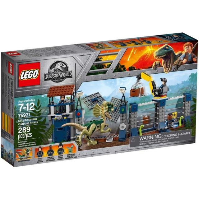 LEGO® Jurassic World 75931 Útok Dilophosaura na hlídku