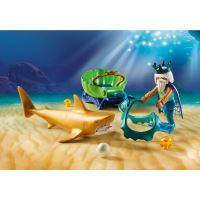 Playmobil 70097 Král moří se žraločím kočárem (3)