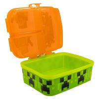 Minecraft Olovrantový box s priehradkami 550 ml (3)