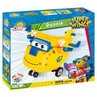 COBI 25124 Super Wings Opravár Donnie žlté lietadlo